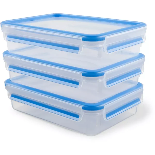 Conservation des aliments Pika Lot de 5 boites alimentaires Inox